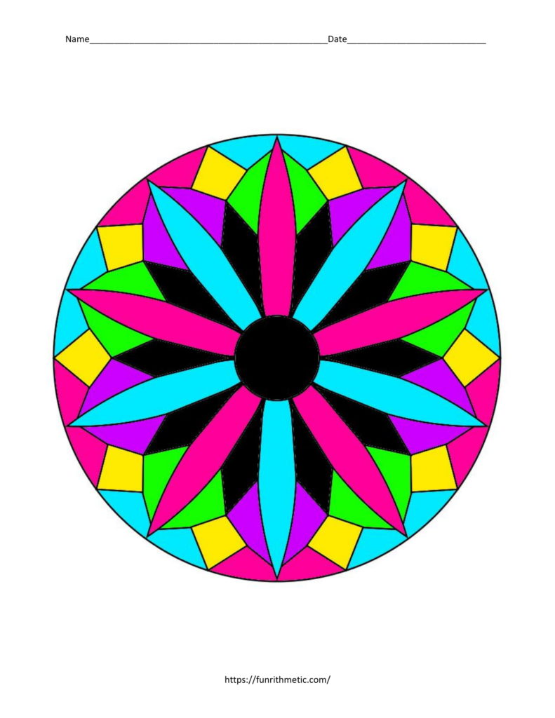 Dividing Decimals Color by Number | Funrithmetic