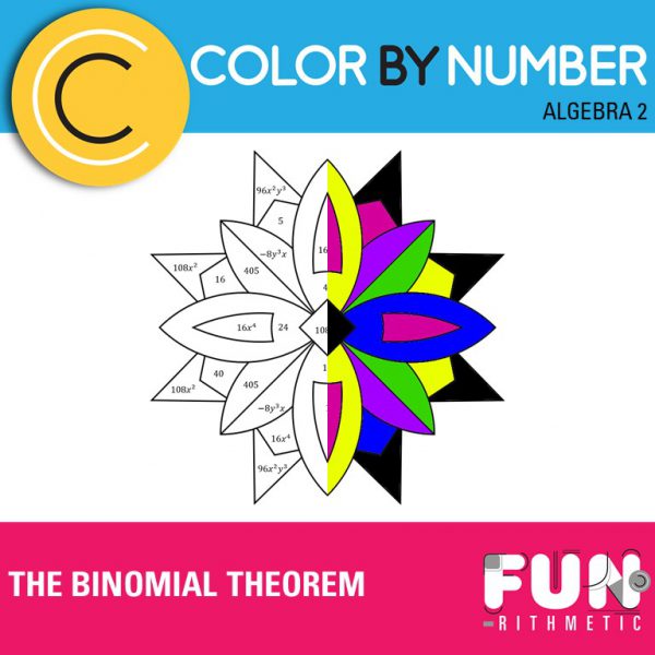 binomial theorem color by number
