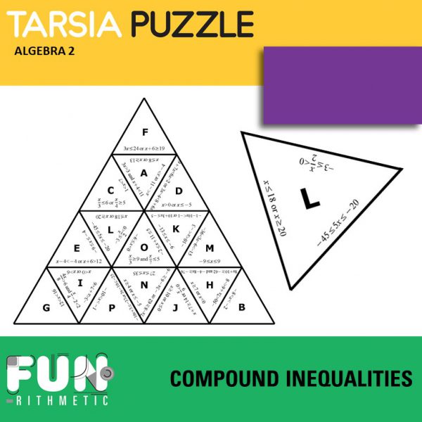 compound inequalities puzzle