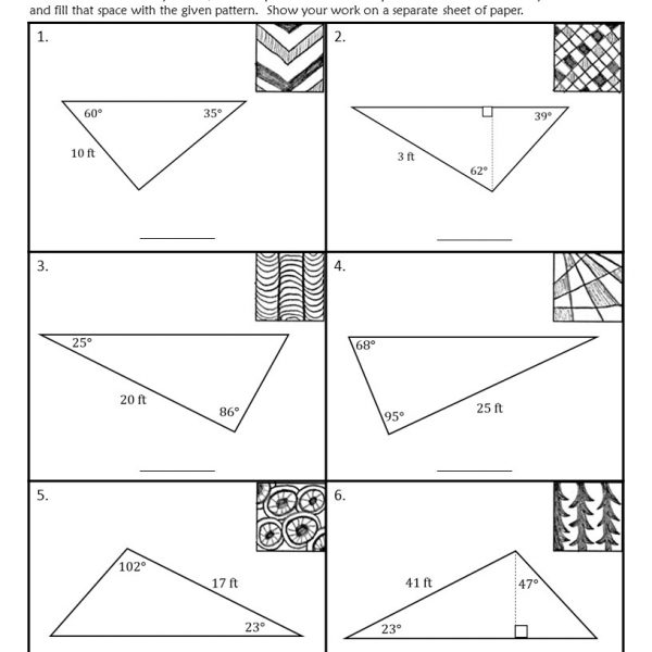 areas of triangles zen math