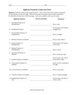 algebraic properties