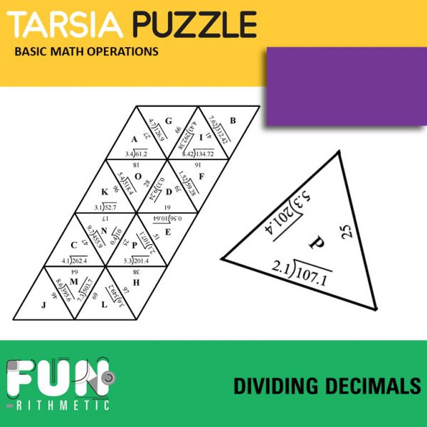 dividing decimals puzzle