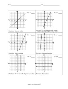 Finding Slope Using a Graph Create and Color | Funrithmetic