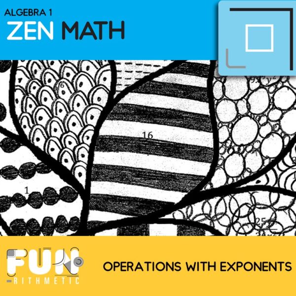 operations with exponents worksheet